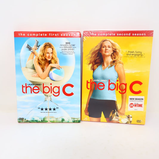 The Big C 2 DVD Lot Seasons 1-2 Laura Linney Comedy Drama NTSC S2 Factory Sealed