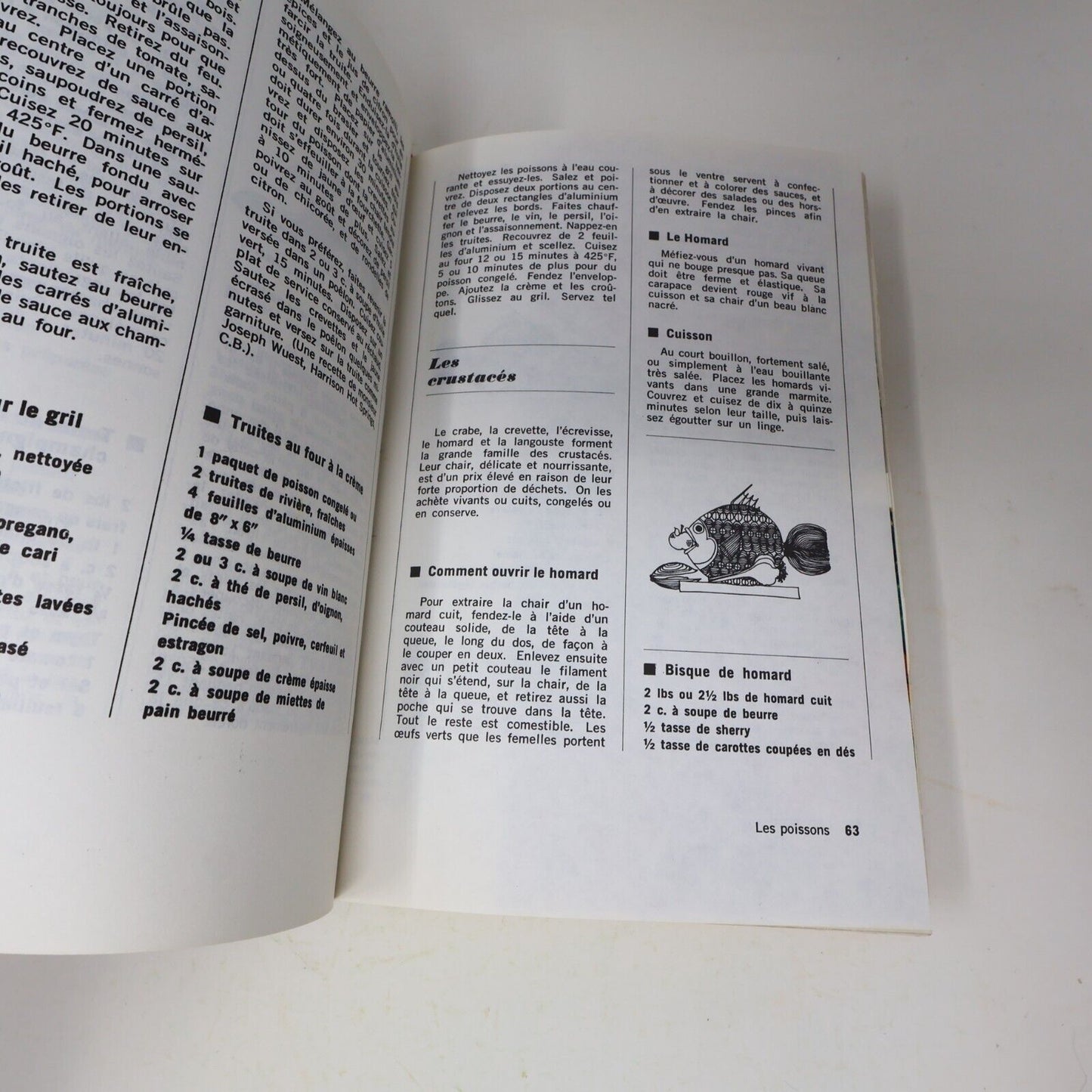 1975 Le Livre de Recettes Châtelaine Hélène Julien Cuisine Maclean-Hunter 70s HC