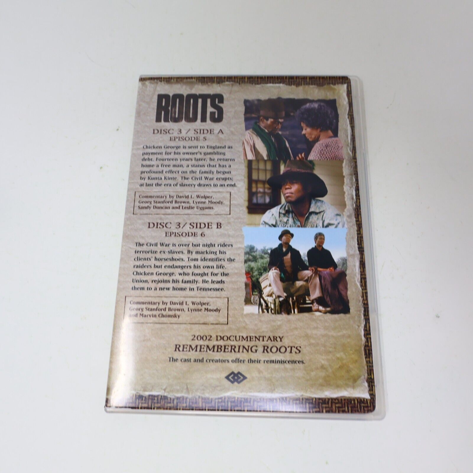 Roots 30th Anniversary Edition DVD Set Tested English / Spanish NTSC John Amos