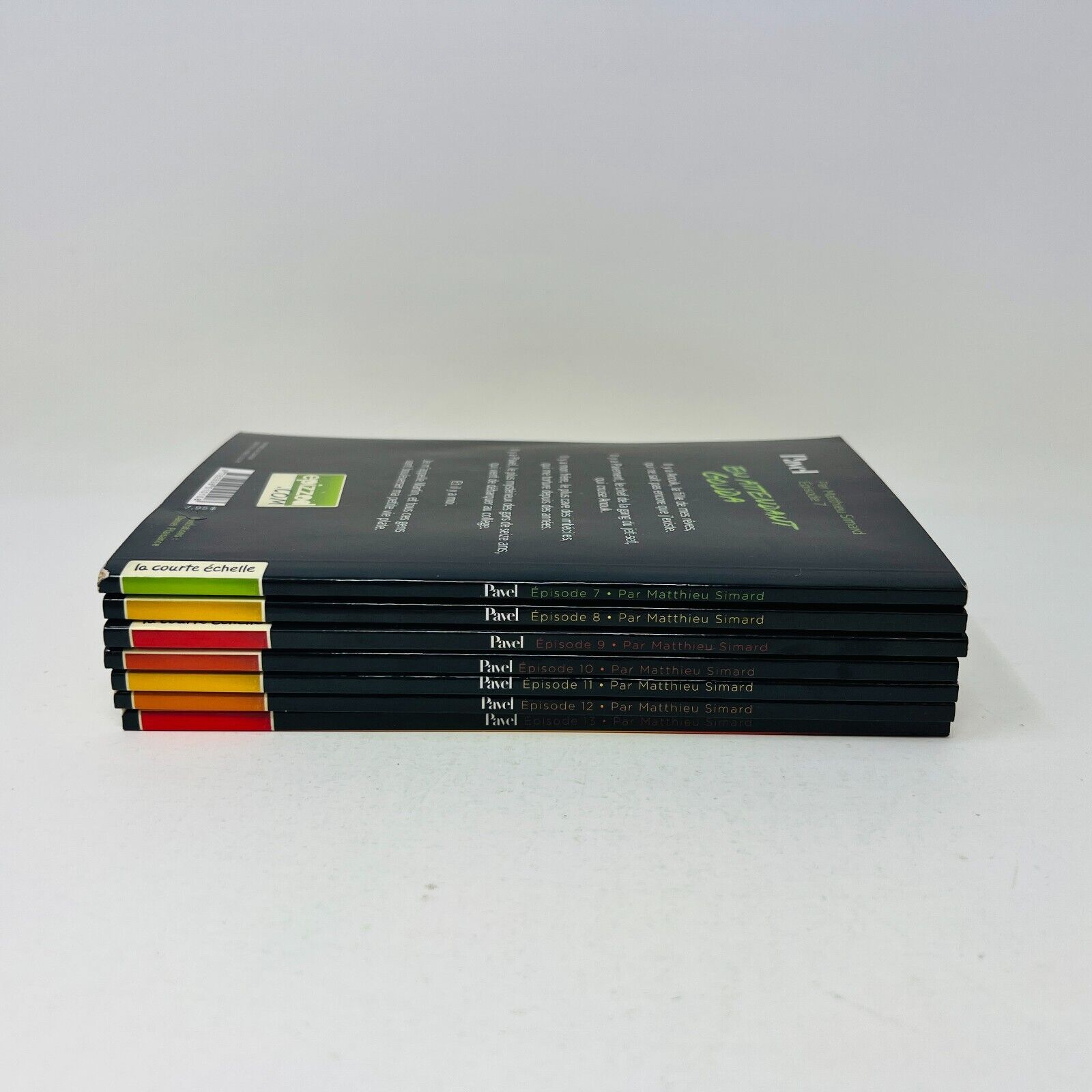 Pavel Épisodes 7 à 13 de Matthieu Simard Lot de Livres Epizzod La Courte Échelle
