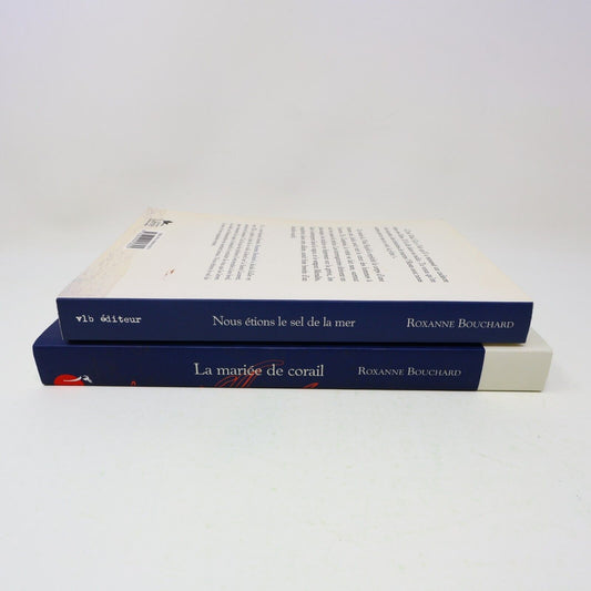 Lot 2 Roxanne Bouchard Enquête de Joaquin Moralès #1-2 La Mariée de Corail Roman