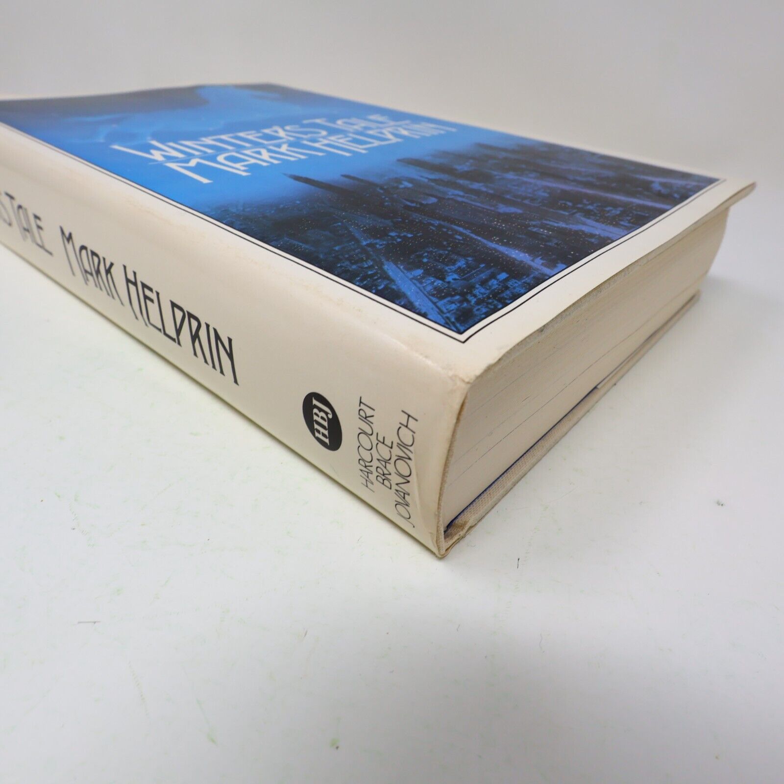1983 Winter's Tale Mark Helprin Historical Fantasy HBJ Hardcover Book 80s HC DJ
