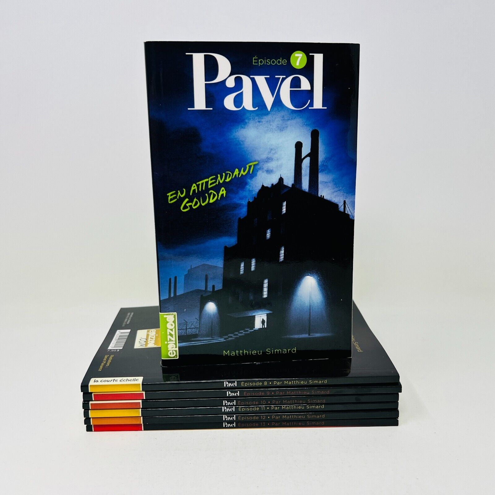 Pavel Épisodes 7 à 13 de Matthieu Simard Lot de Livres Epizzod La Courte Échelle