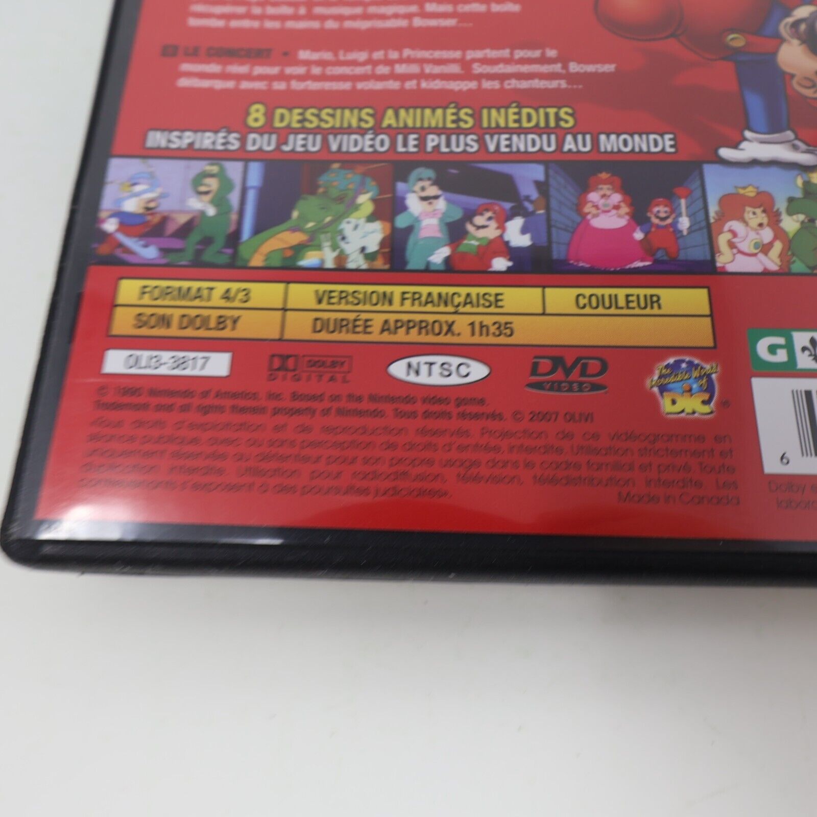 Super Mario Bros Amour Fraternel DVD 8 Épisodes Inédits Testé Région 1 Français