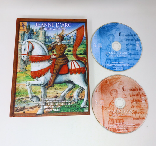 2011 Jeanne d'Arc Batailles & Prisons CD Jordi Savall Hespèrion XXI Alia Vox