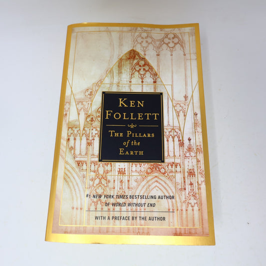 2007 The Pillars of the Earth Ken Follett 4th Print Deluxe Edition Penguin Books