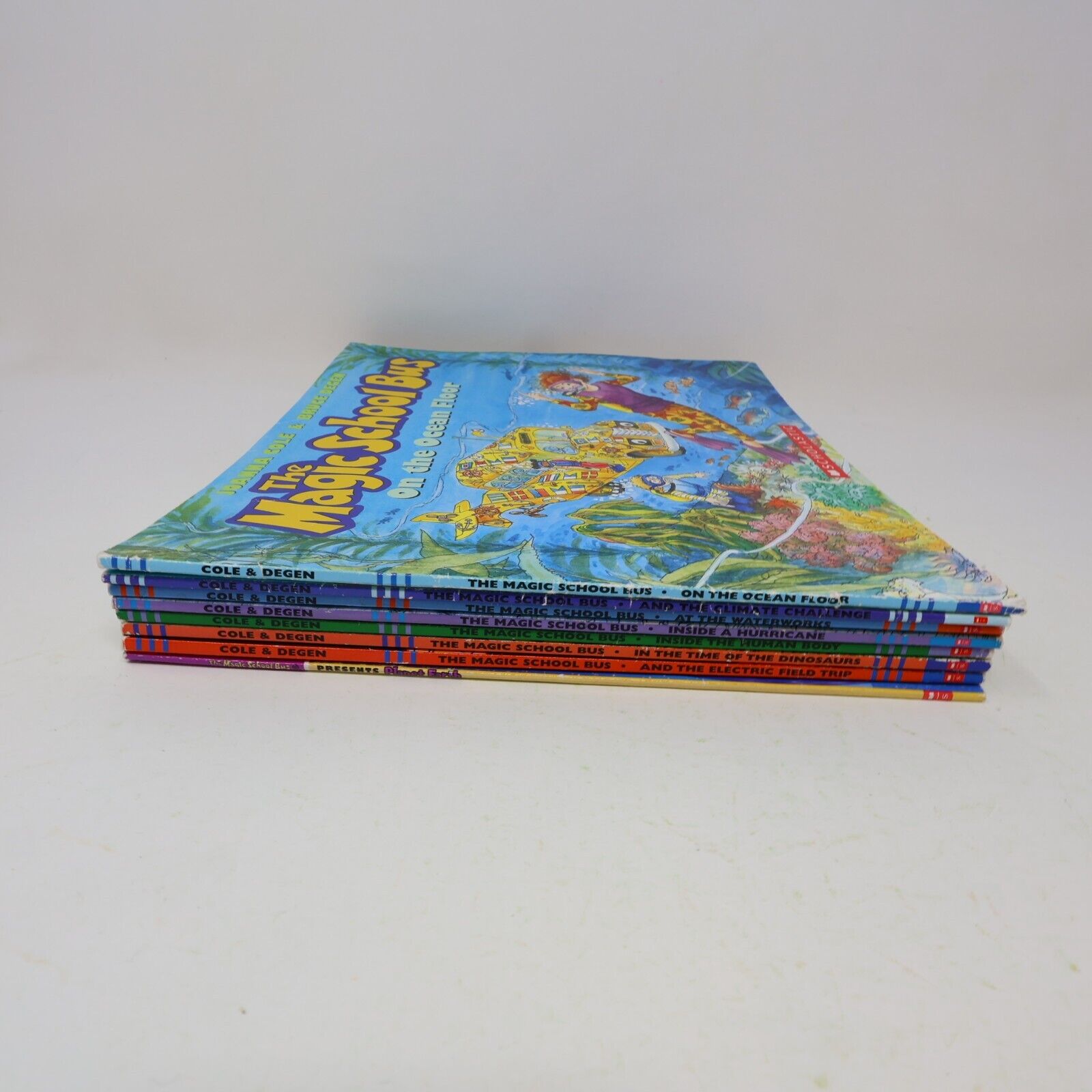 The Magic School Bus Lot 8 Books Joanna Cole Illustrated Scholastic 90s Science