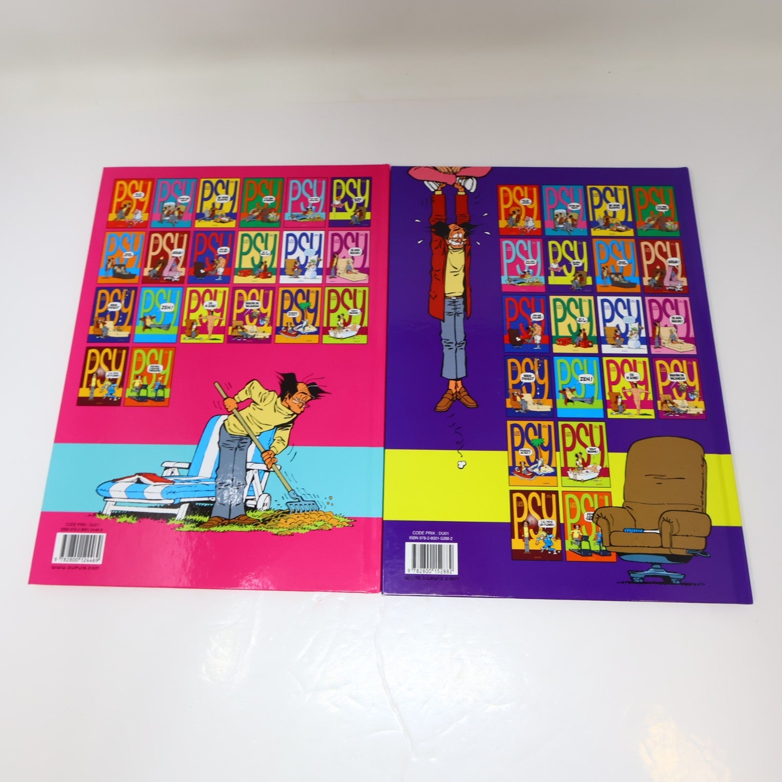 Les Psy #1-14 Lot 14 Bandes dessinées Bédu/Raoul Cauvin Dupuis Dites-Moi Tout!
