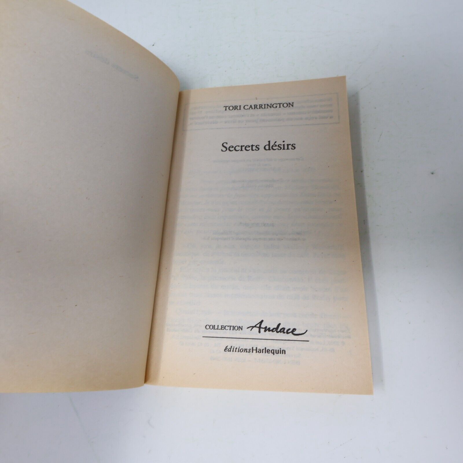Harlequin Collection Audace Romance Érotisme Lot 11 Livres Français French 2000s