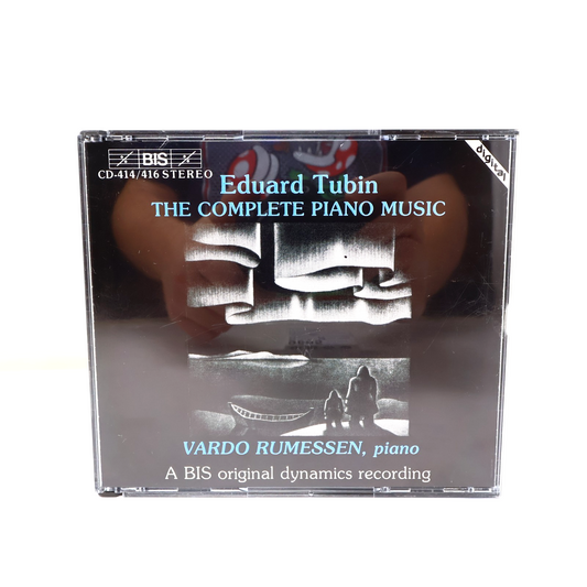 Eduard Tubin The Complete Piano Music CD Vardo Rumessen BIS 1988 BIS-CD-414/416