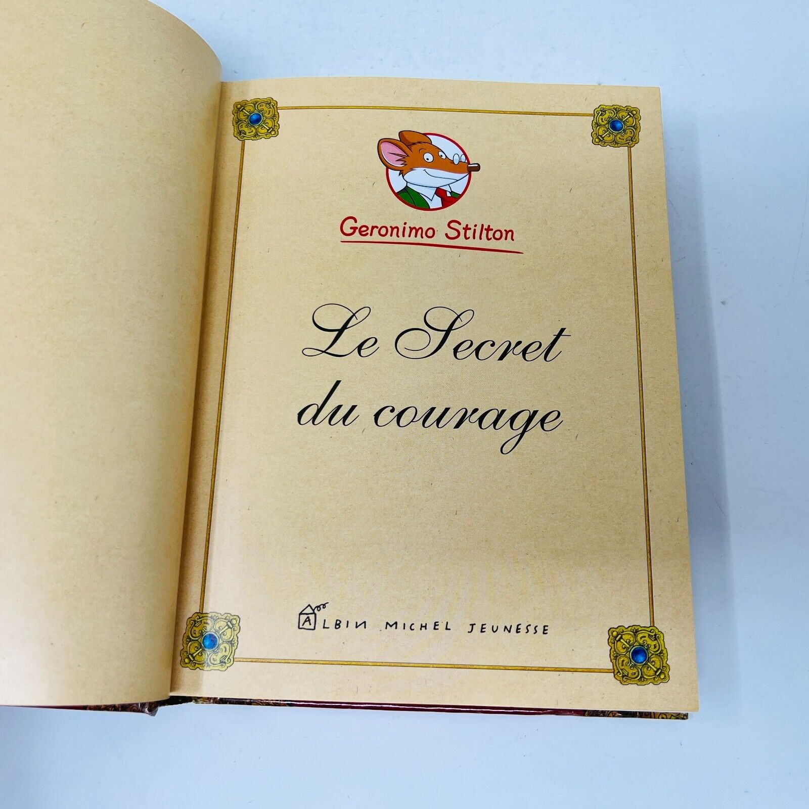 5x Geronimo Stilton Royaume Bonheur Dragons Voyage Temps Français Lot Livres