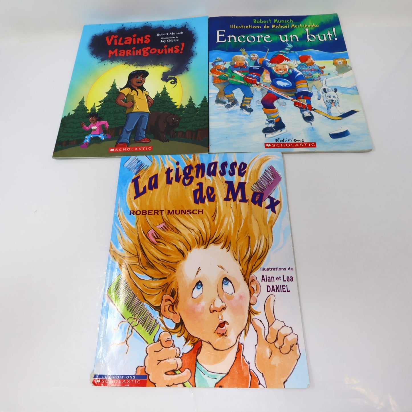 Robert Munsch/Michael Martchenko Lot 13 Livres Enfants Humour Canada PB Français
