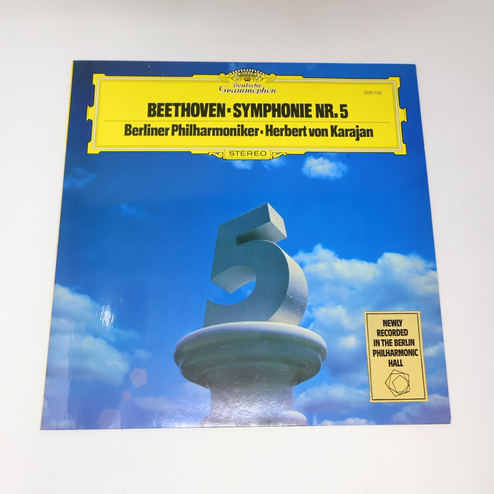 Beethoven Symphonie Nr. 1-2 5-6 8-9 Herbert von Karajan Berliner Lot 4 LP Record