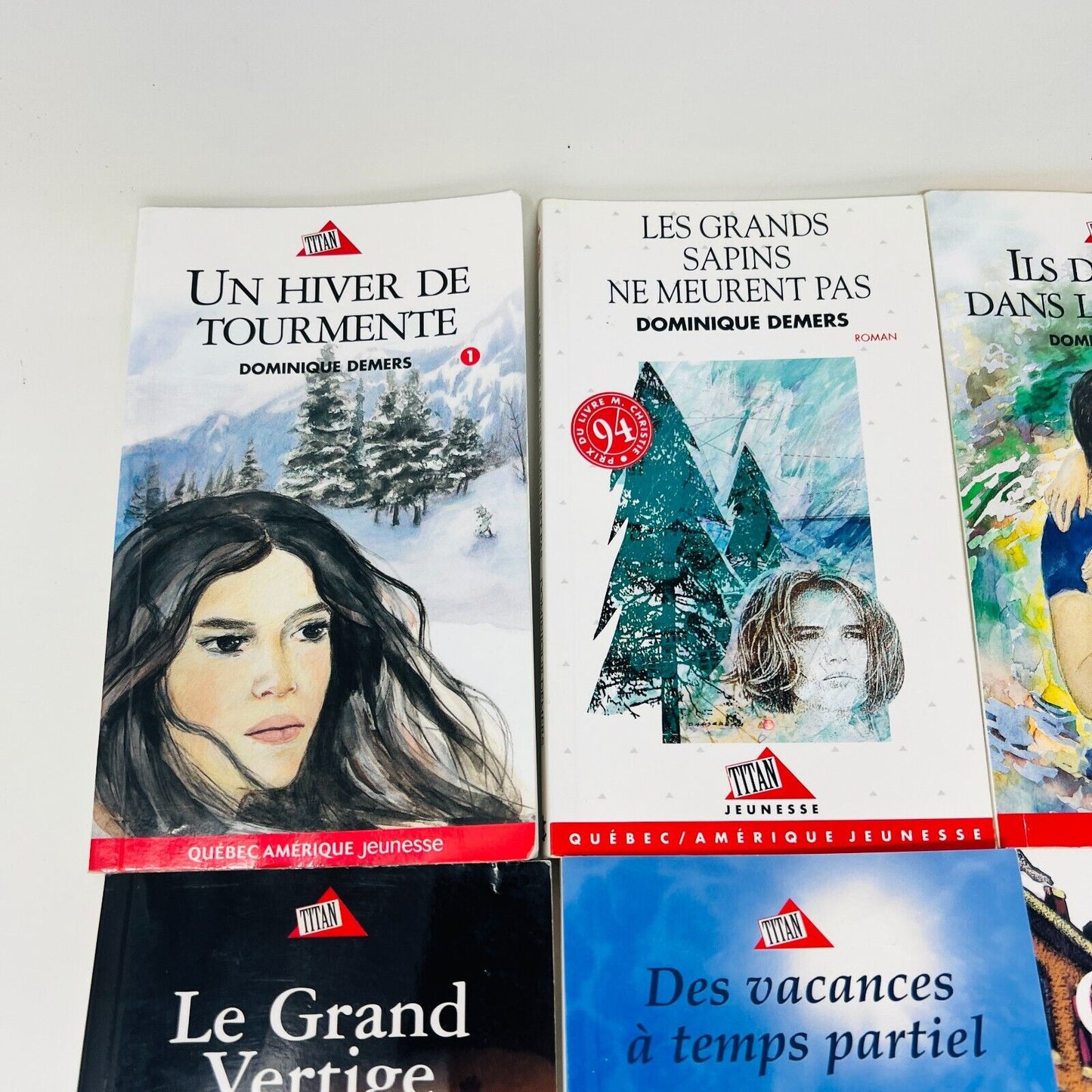 10x Titan Lot Livres pour Enfants Marie-Tempête/Ta Voix dans la Nuit/Cassiopée