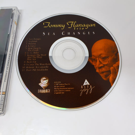 Tommy Flanagan Trio CD Sea Changes Jazz Evidence Verdandi/Delarna/Eclypso/Beat's