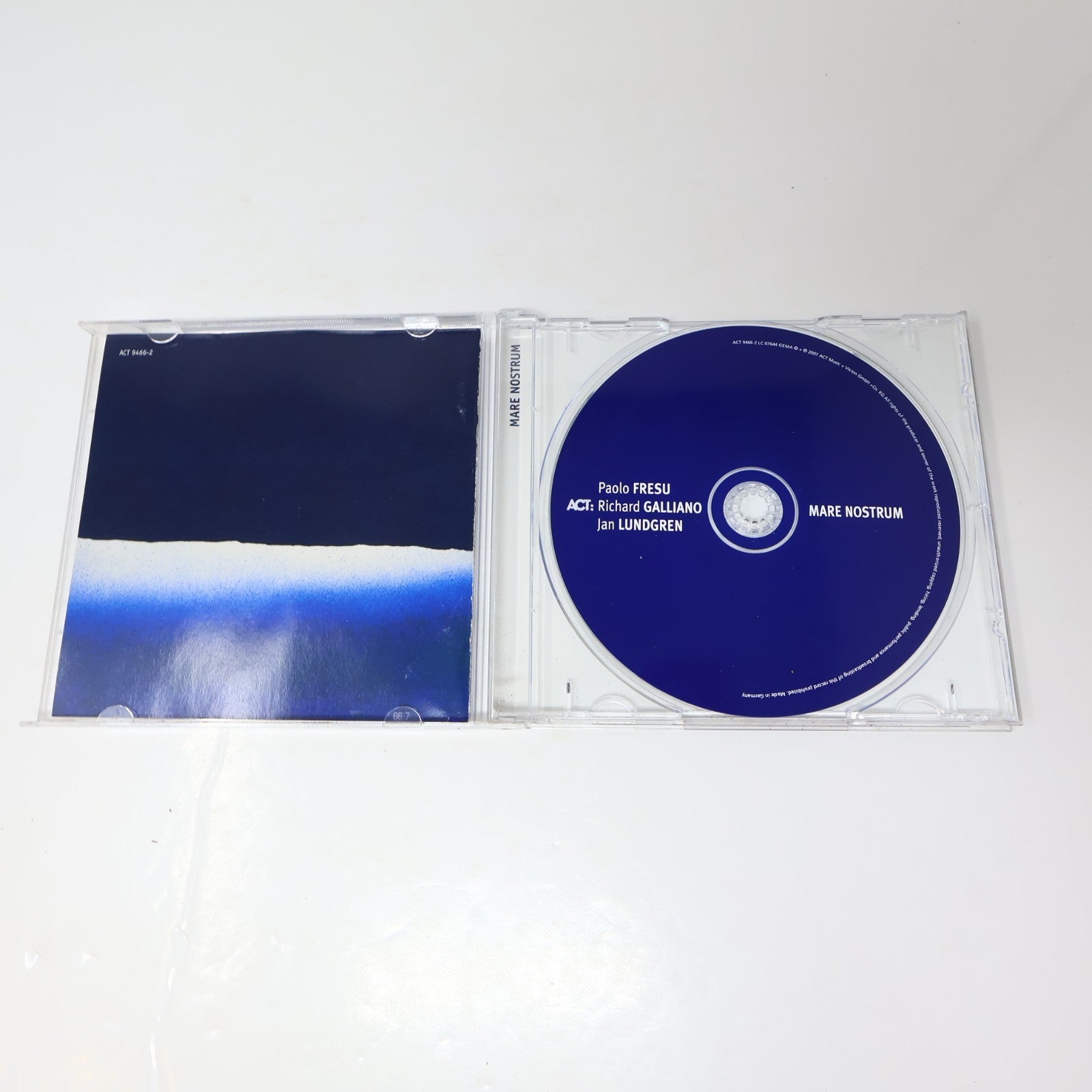Paolo Fresu 3 CD Lot Vinodentro/İ30!/Mare Nostrum Tested Contemporary Jazz