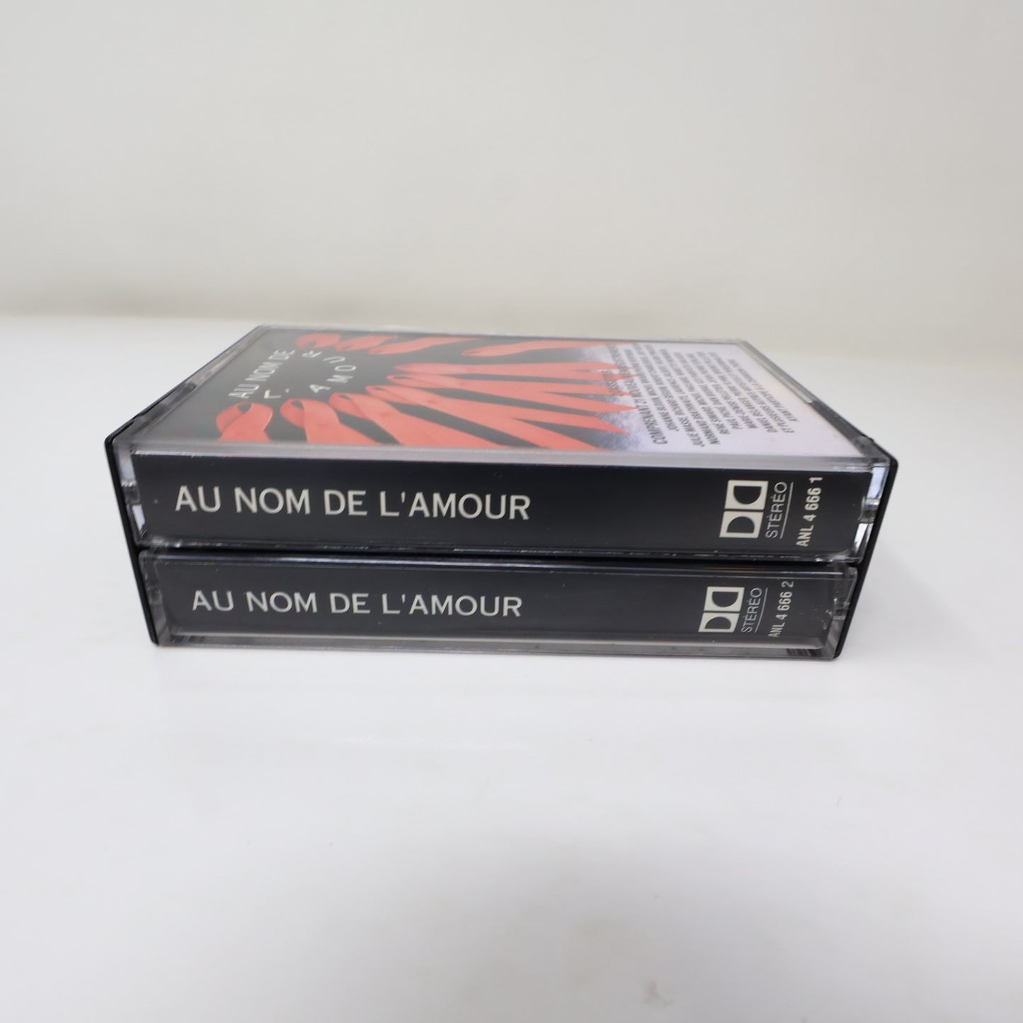 Au Nom De L'amour Cassette Johanne Blouin/Michel Rivard/Julie Masse/Charlebois