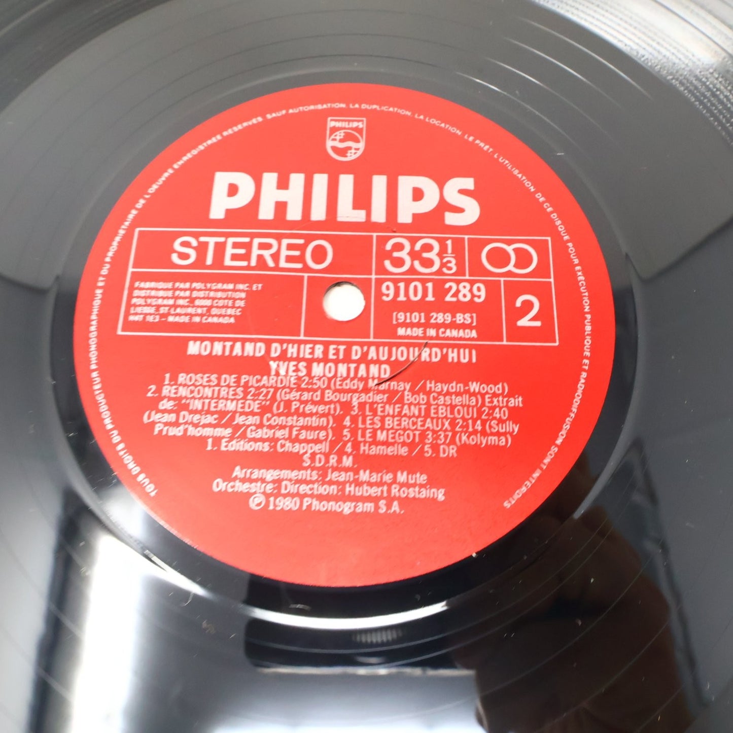 Yves Montand Lot 3 Disques LP Relaxe Vol 2/Dansez Avec/D'Hier et D'Aujourd'Hui