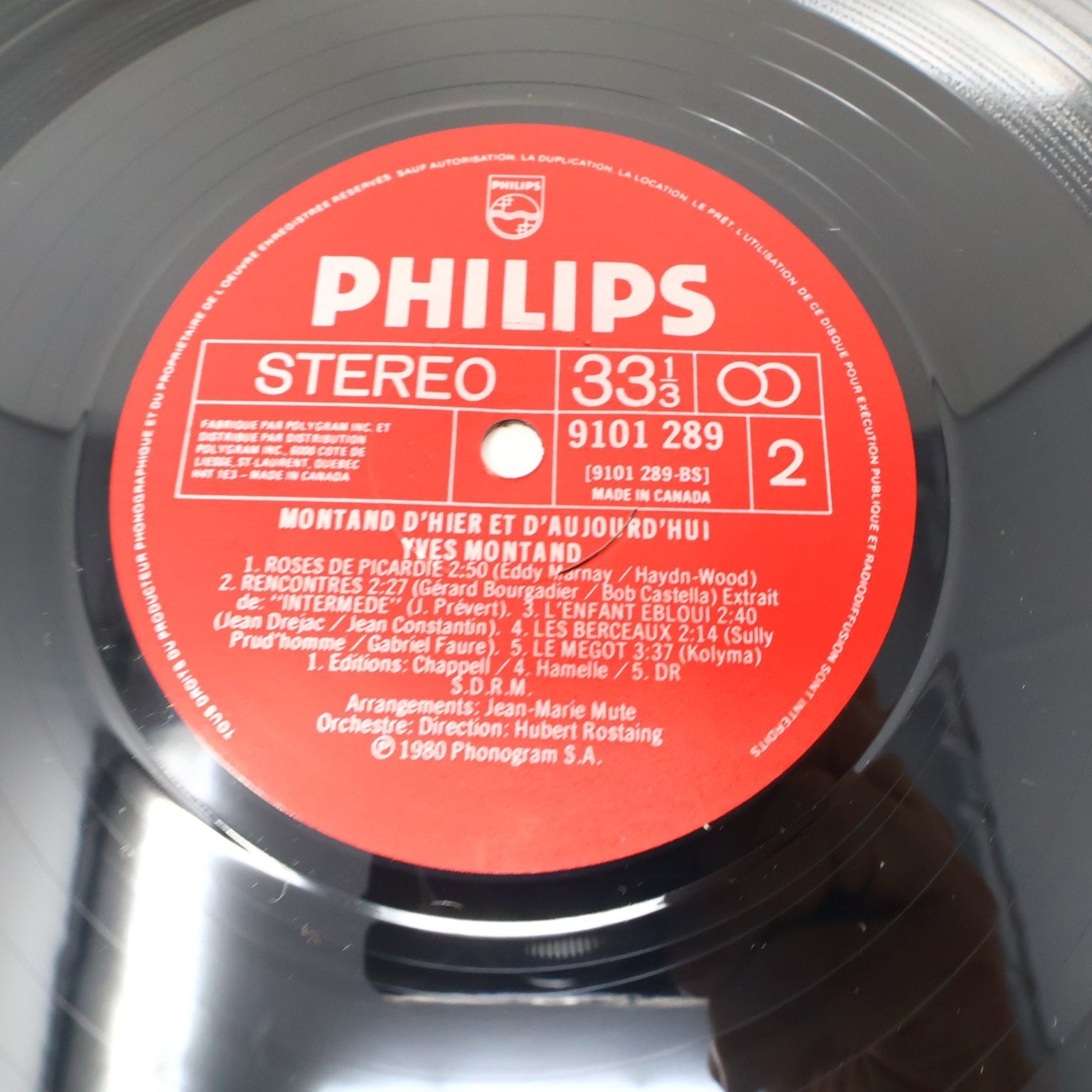 Yves Montand Lot 3 Disques LP Relaxe Vol 2/Dansez Avec/D'Hier et D'Aujourd'Hui