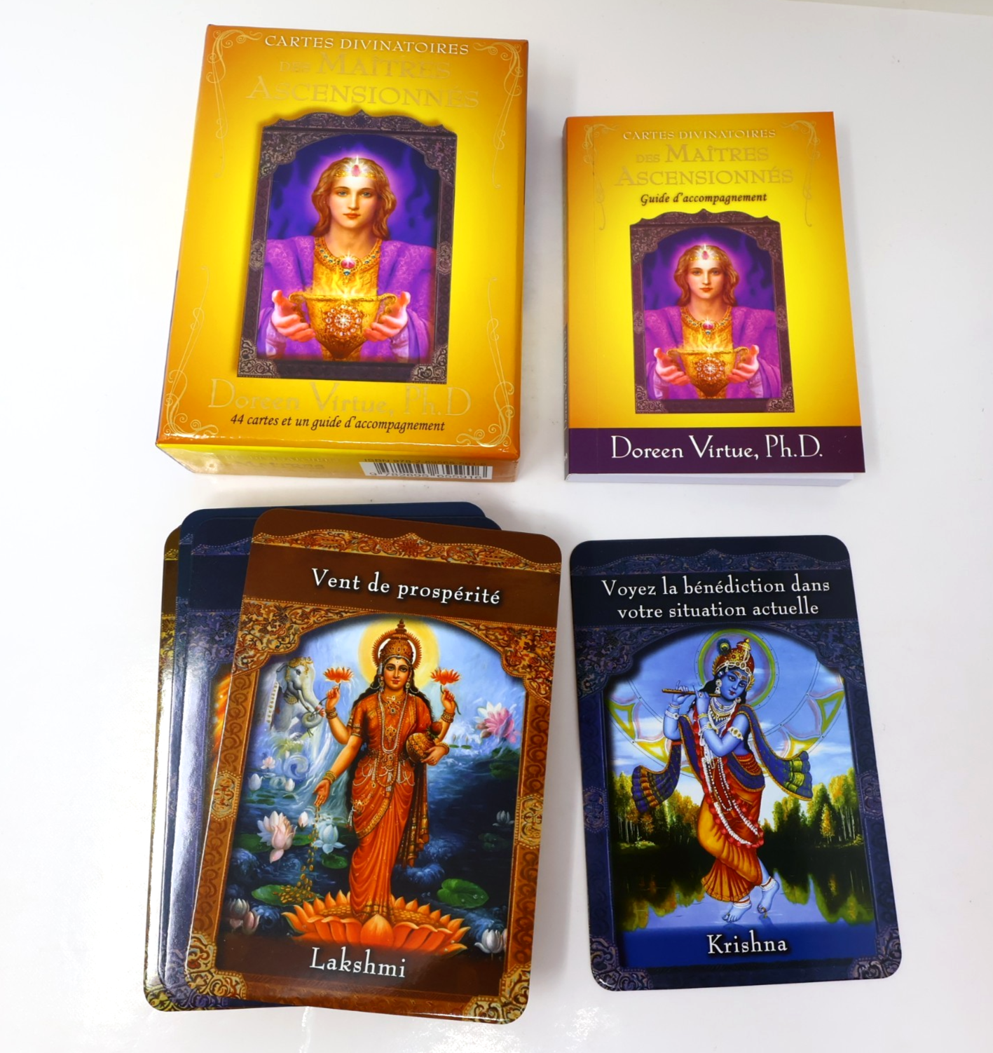 Cartes Divinatoires des Maîtres Ascensionnés Doreen Virtue Complet Tarot Cards