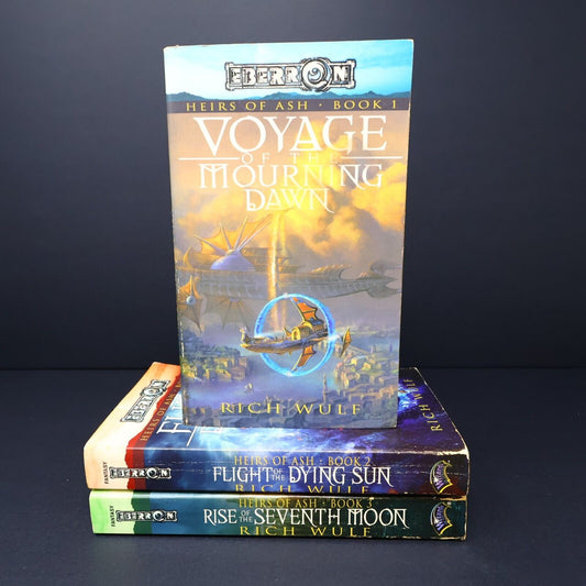 Lot 3 Books Heirs of Ash #1-3 by Rich Wulf EBerron Wizards of the Coast Fantasy