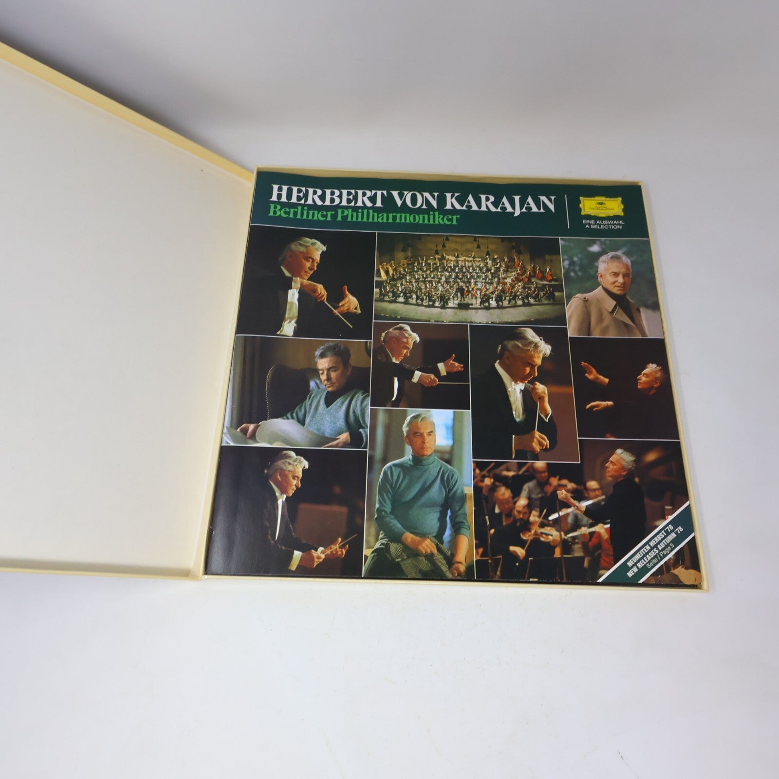 Herbert von Karajan Gustav Mahler Symphonie #6 Tragische 2x LP Record 2707 106