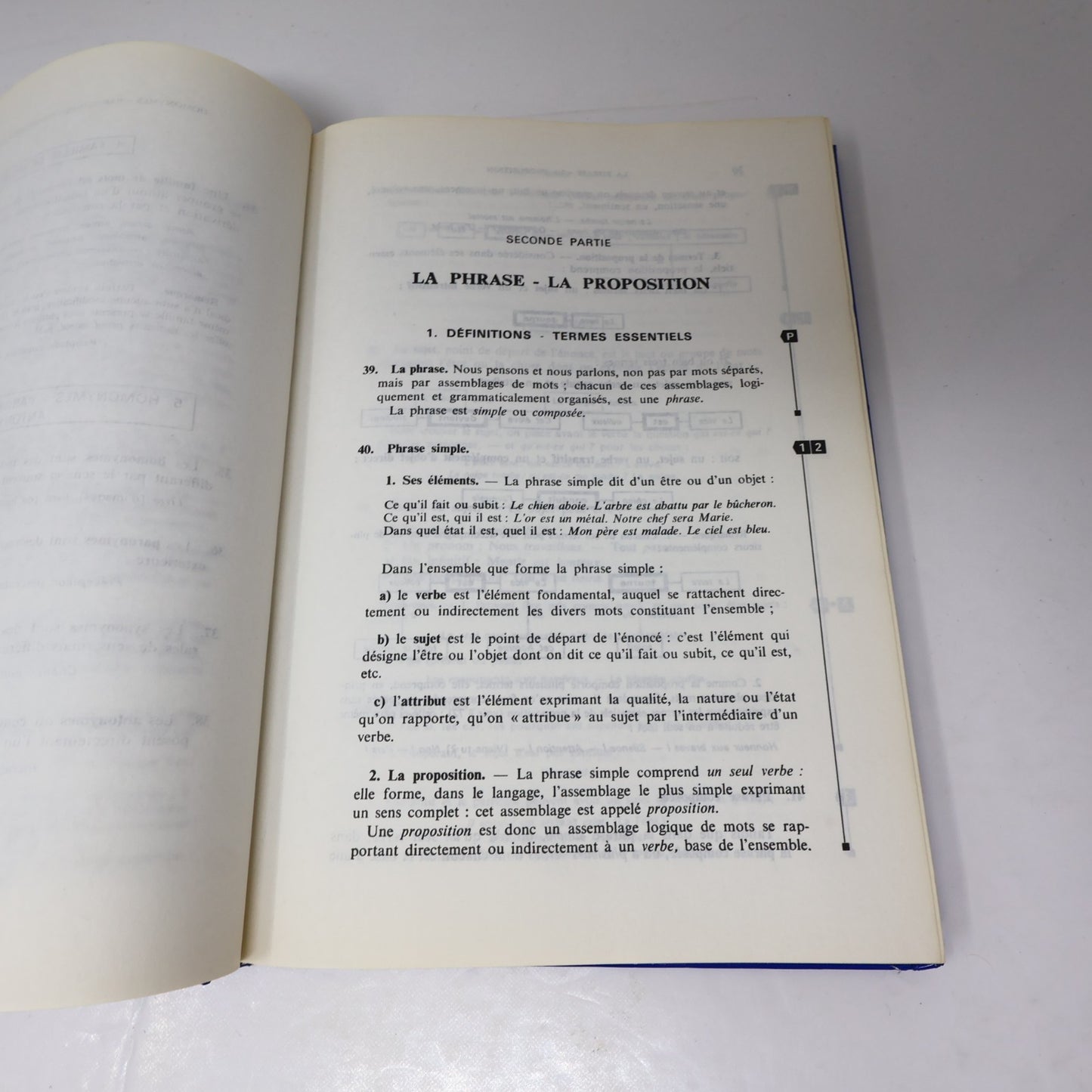 Précis de Grammaire Française Maurice Grevisse 1987 Relié Éducation Langue