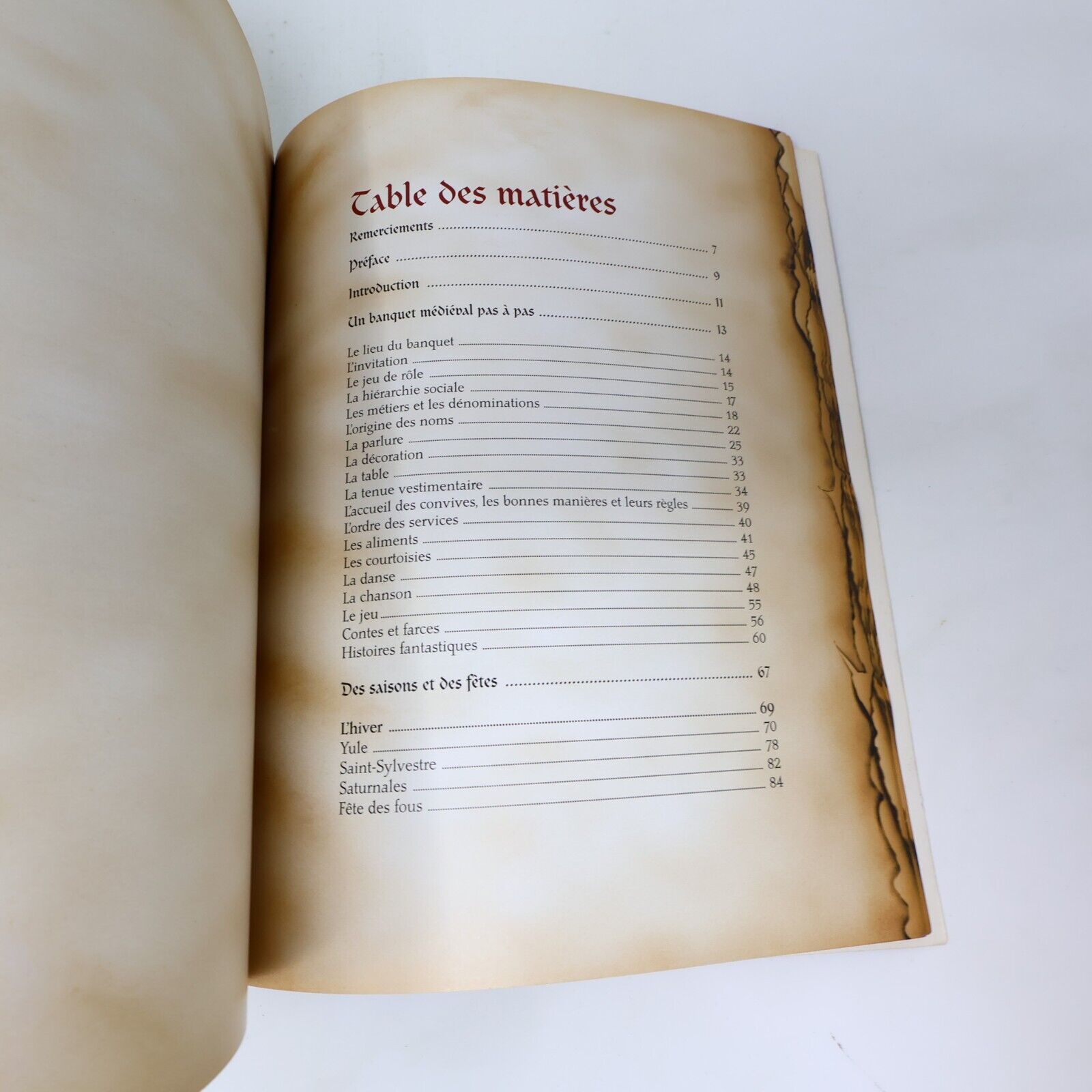 2008 Chevaliers d'Émeraude Les Fêtes de Parandar Cuisine Recettes Français Livre
