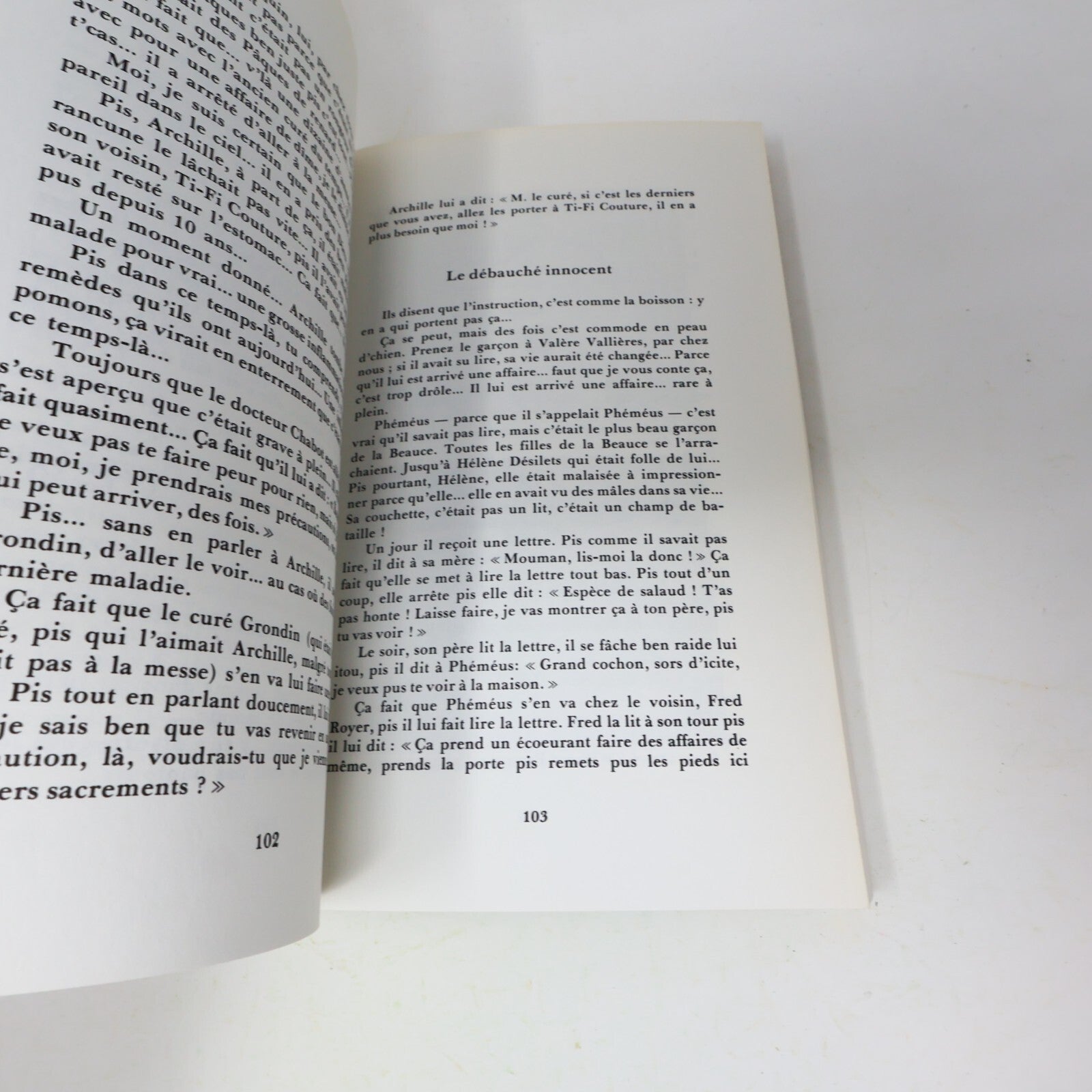 1980 Le Père Gédéon son Histoire et ses Histoires Doris Lussier Quinze Humour PB