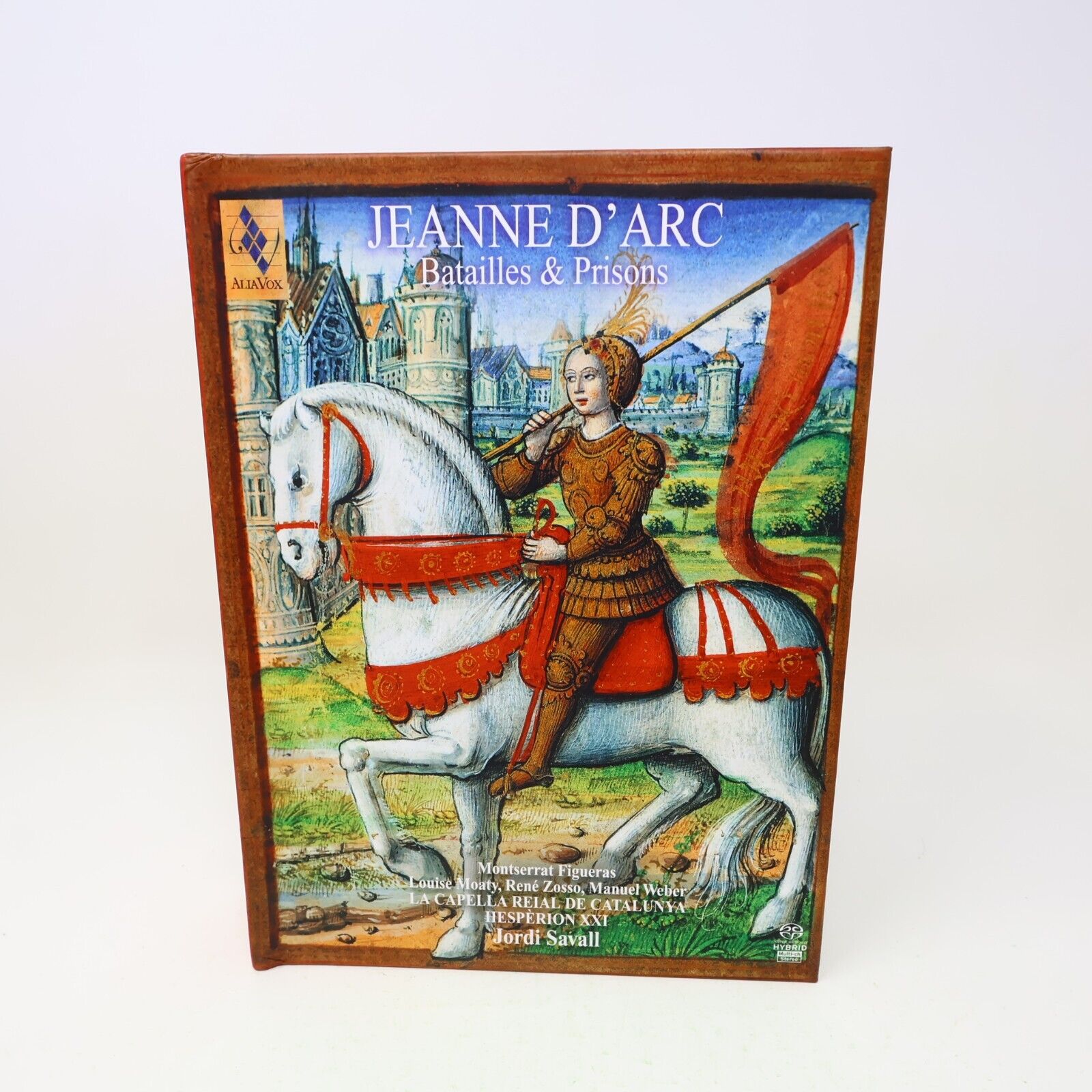 2011 Jeanne d'Arc Batailles & Prisons CD Jordi Savall Hespèrion XXI Alia Vox