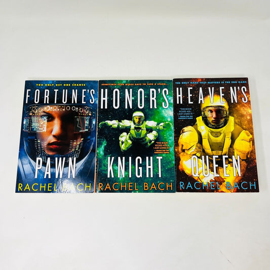 Paradox #1-2-3 Complete Series by Rachel Bach Paperback Fortune's Pawn Books Lot