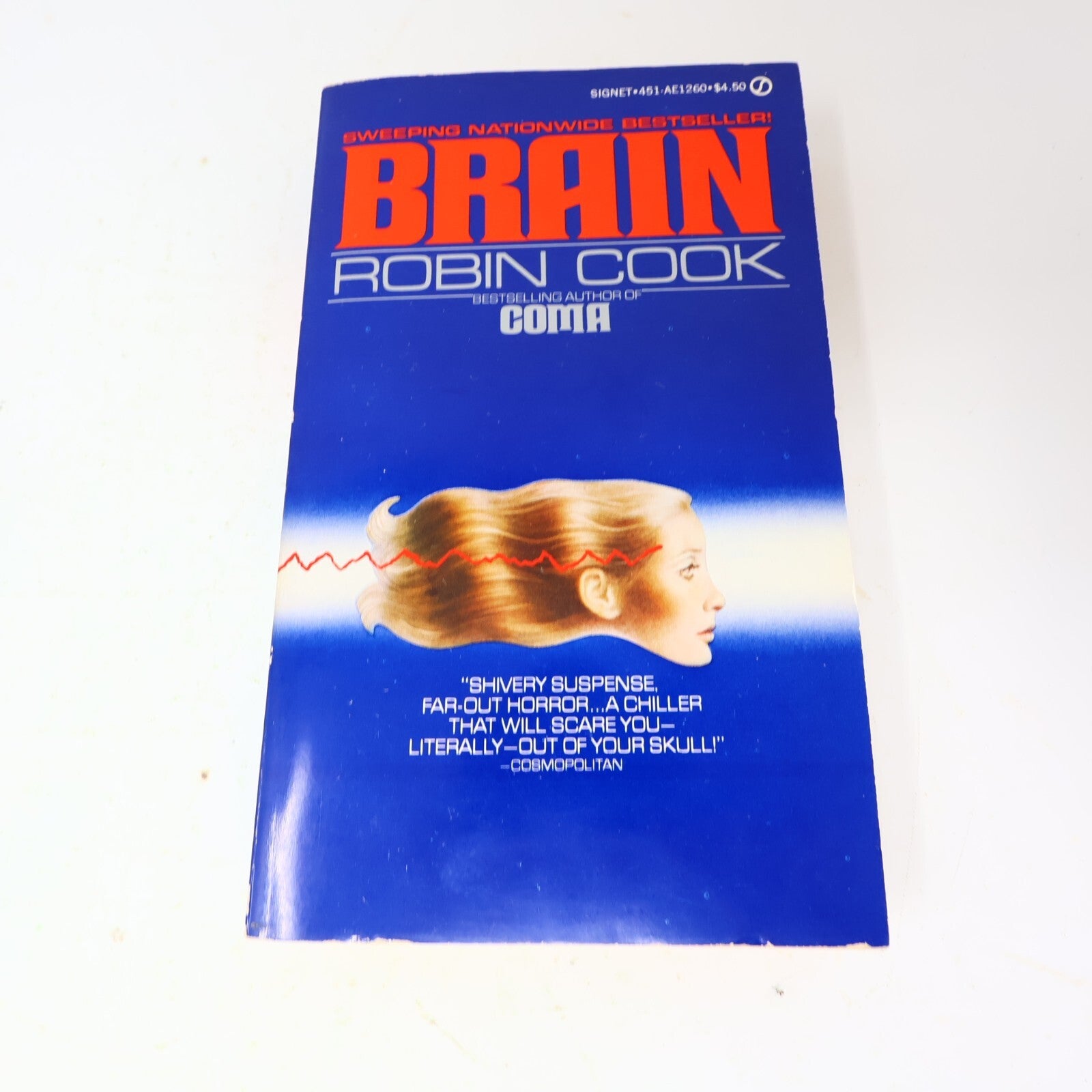 Robin Cook 2 Books Lot Brain/Fever Signet Paperback Horror Thriller Medical 80s