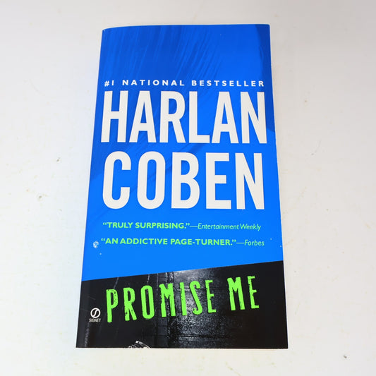 2007 Promise Me Harlan Coben Signet Thriller 1st Print Paperback Book 2000s PB