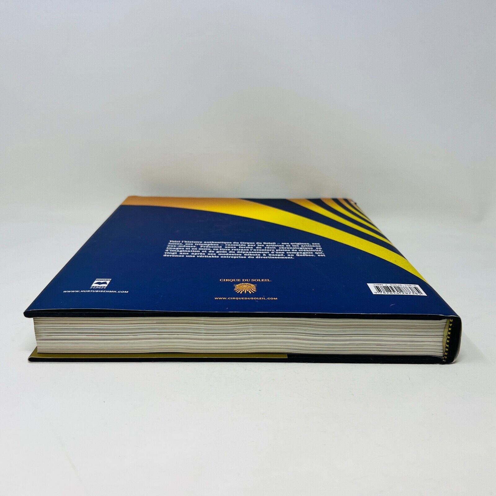 2002 Cirque du Soleil 20 Ans Sous le Soleil Livre HMH Français/French HC History