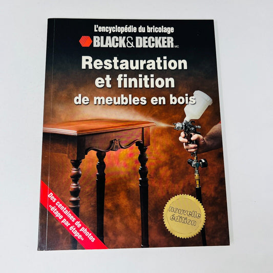 Restauration et Finition de Meubles en Bois Livre Bricolage Black & Decker 2008