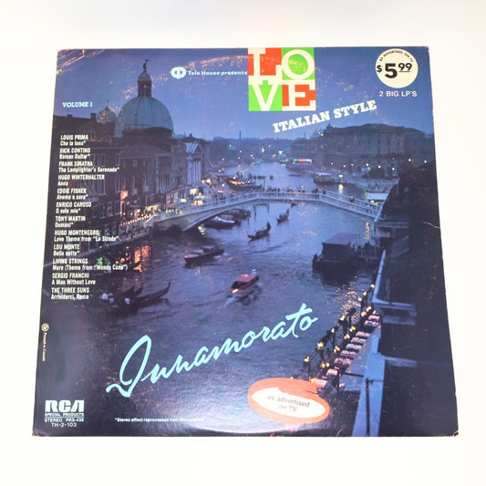 Love, Italian Style 2x LP Record Vinyl 1973 RCA PRS-438 Mama Volare Che La Luna