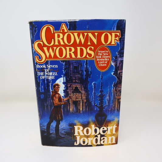A Crown of Swords Robert Jordan The Wheel of Time #7 TOR 1996 HC DJ 1st Print
