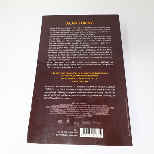Alan Turing le Génie qui a Décrypté les Codes Secrets Nazis Andrew Hodges 2015