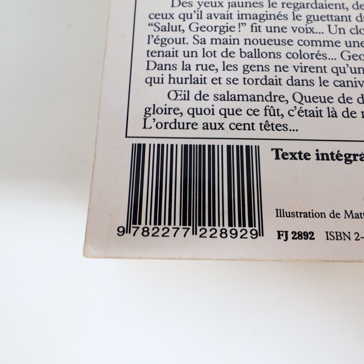 Lot 3 Livres Ça #1-3 It Stephen King J'ai Lu Série Complète Clown Book Français