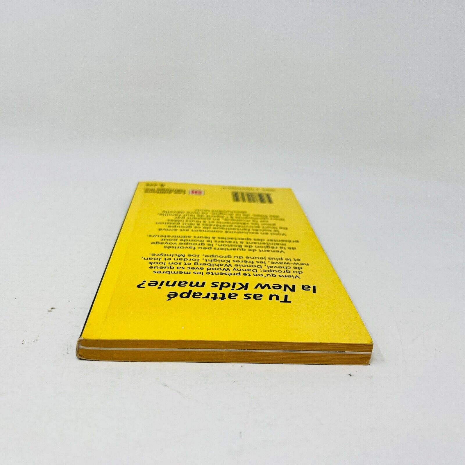 1990 New Kids on the Block Livre en Français/French EH Grace Catalano Donnie/Joe