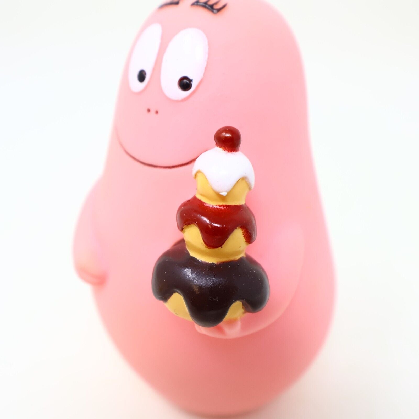 Barbapapa with Cakes & Barbazoo with Dog Figures Plastoy 2010 Lot of 2 Toys