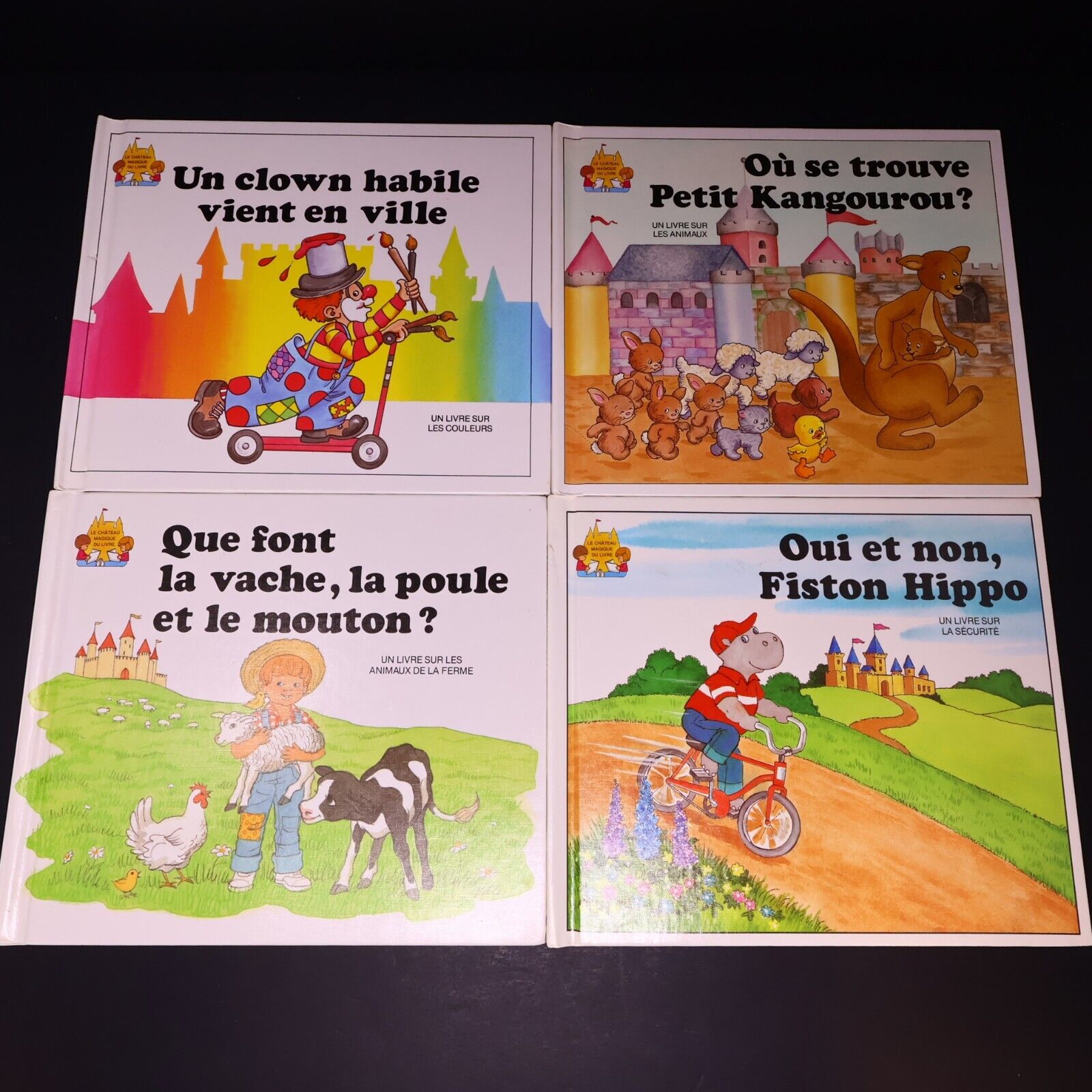 Lot 13 Livres Le Château Magique du Livre Jane Belk Moncure Grolier Français HC