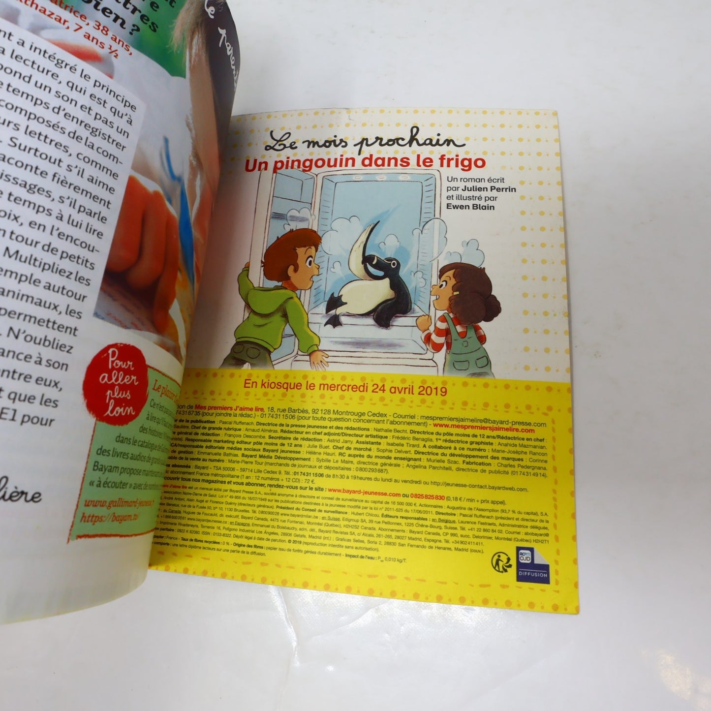 Mes Premiers J'Aime Lire Lot 10 Livres Magazines Bayard Enfants en Français
