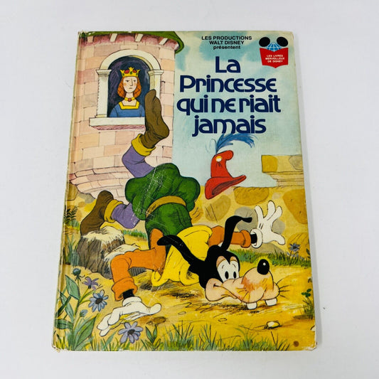 1977 Les Livres Merveilleux de Disney La Princesse qui ne Riait Jamais BCE HC
