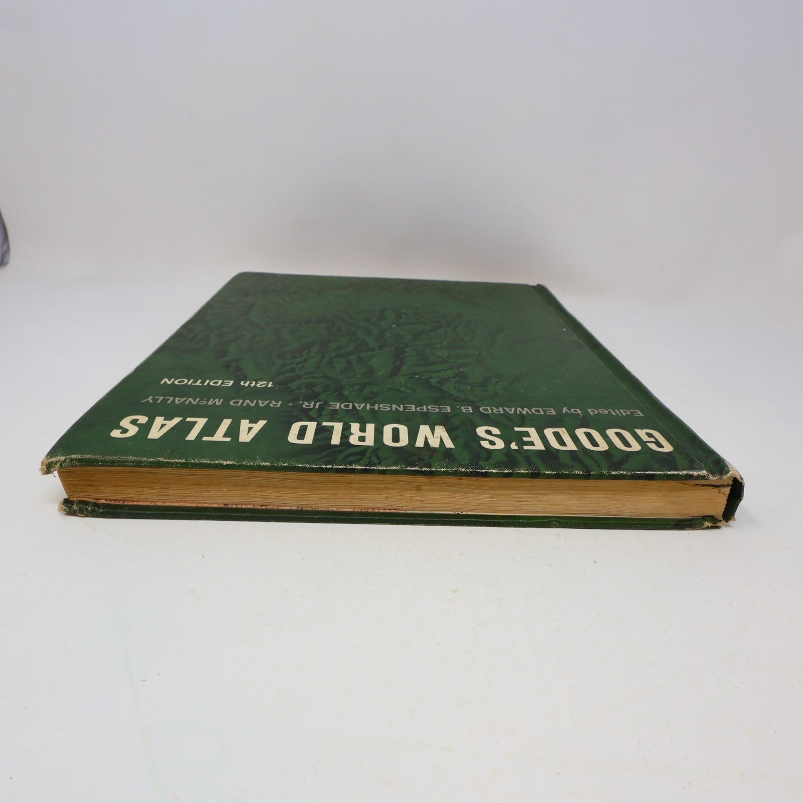 1966 Goode's World Atlas 12Th Edition Edward B. Espenshade Jr. Geography Book HC