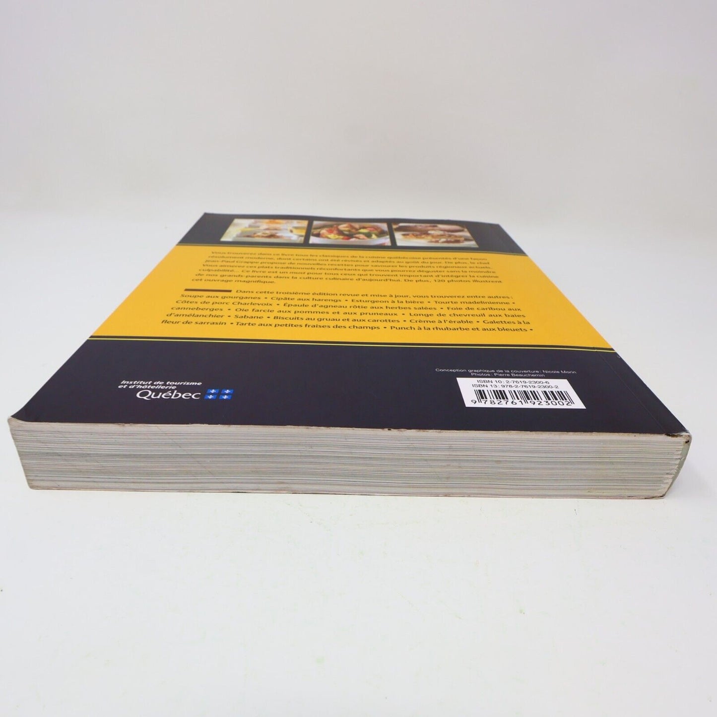 2006 La Cuisine Traditionnelle du Québec Jean-Paul Grappe Régions Recettes Livre