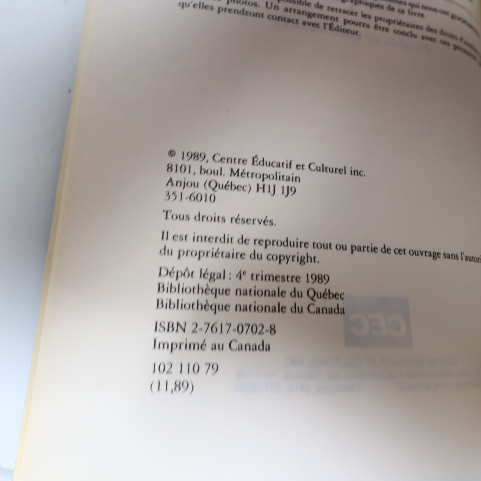1989 Combats d'un Révolutionnaire Tranquille Paul Gérin-Lajoie Biographie Québec