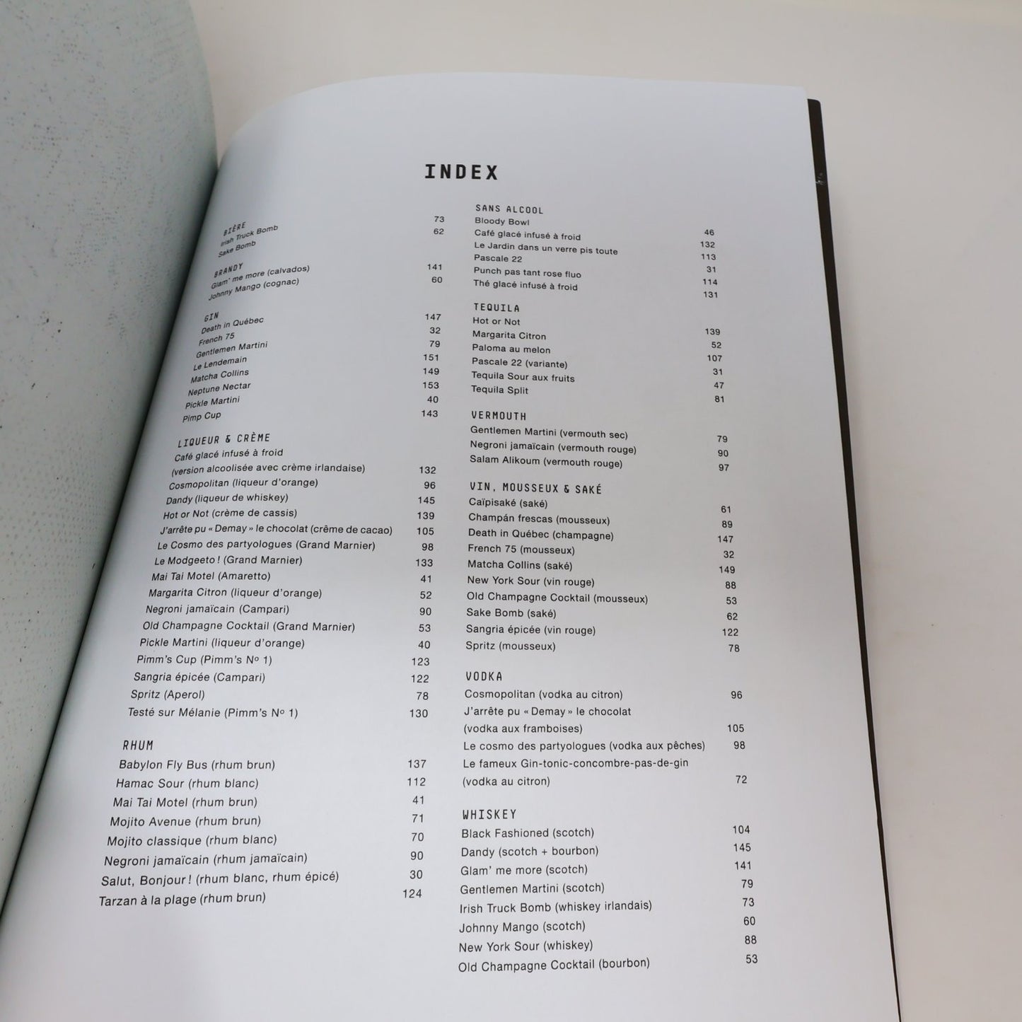 Le Bon Mix Patrice Plante Pierre-Yves Lord 2015 Recettes Cocktail Livre Québec