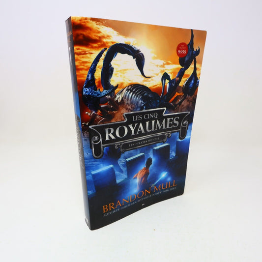 2015 Les Pirates du Ciel Brandon Mull Les Cinq Royaumes #1 Ada Français PB Ados