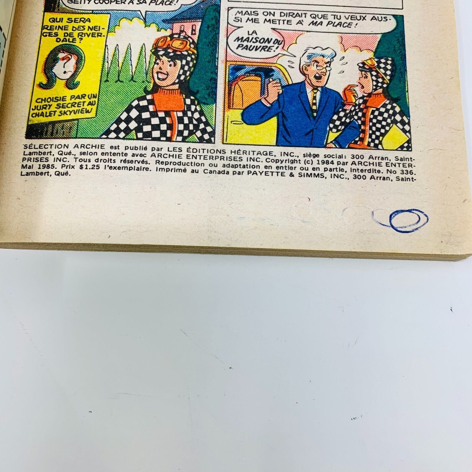 7x Sélection Archie Rions c'est l'Heure Jughead French Français EH Comic Lot 80s